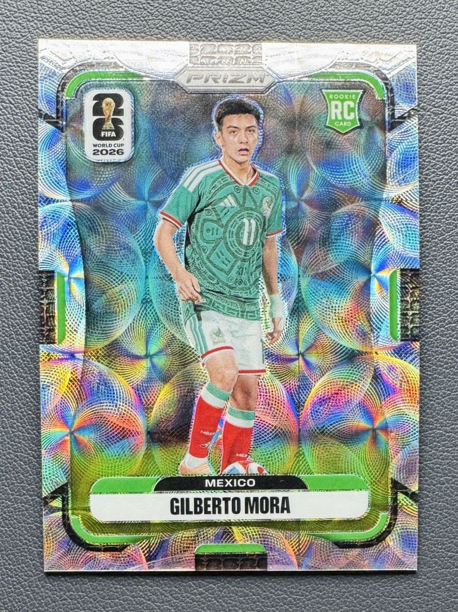 2026 Panini Prizm World Cup Gilberto Mora #290 RC Rookie Choice Scope Prizm