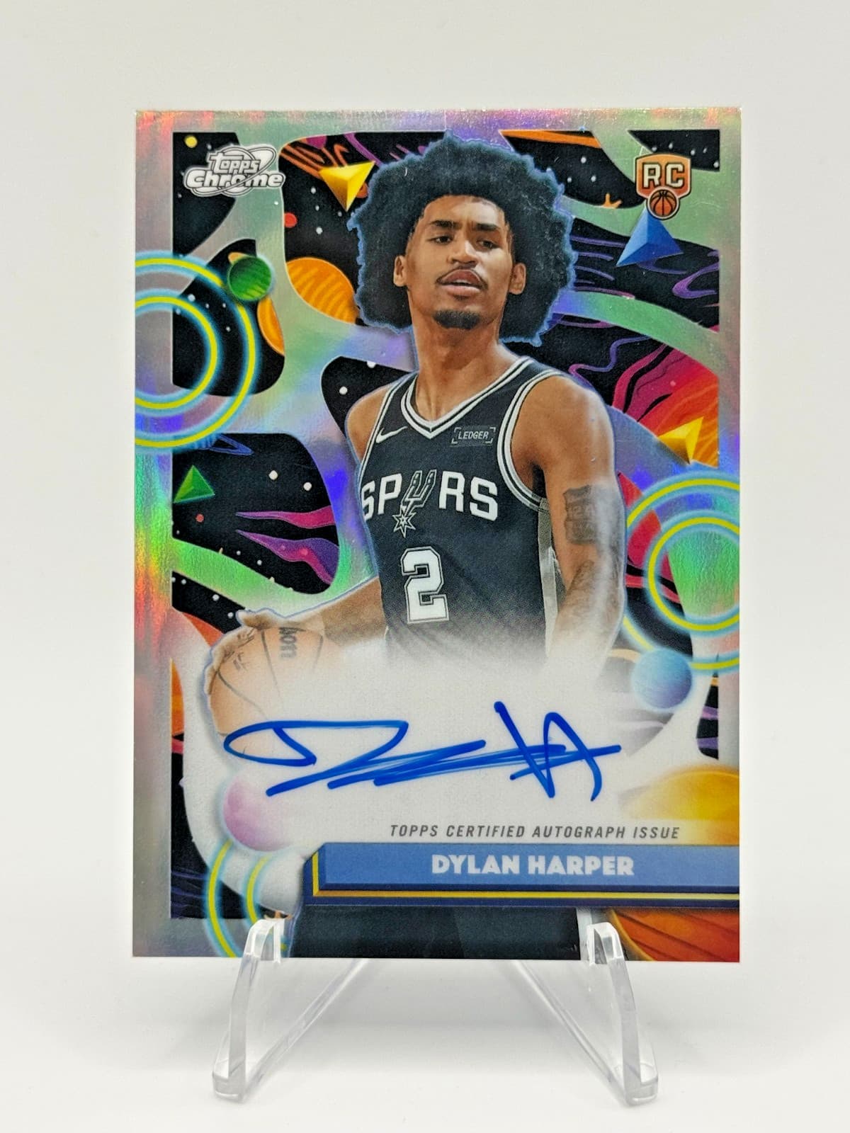 2025 Topps Cosmic Chrome Dylan Harper Auto RC