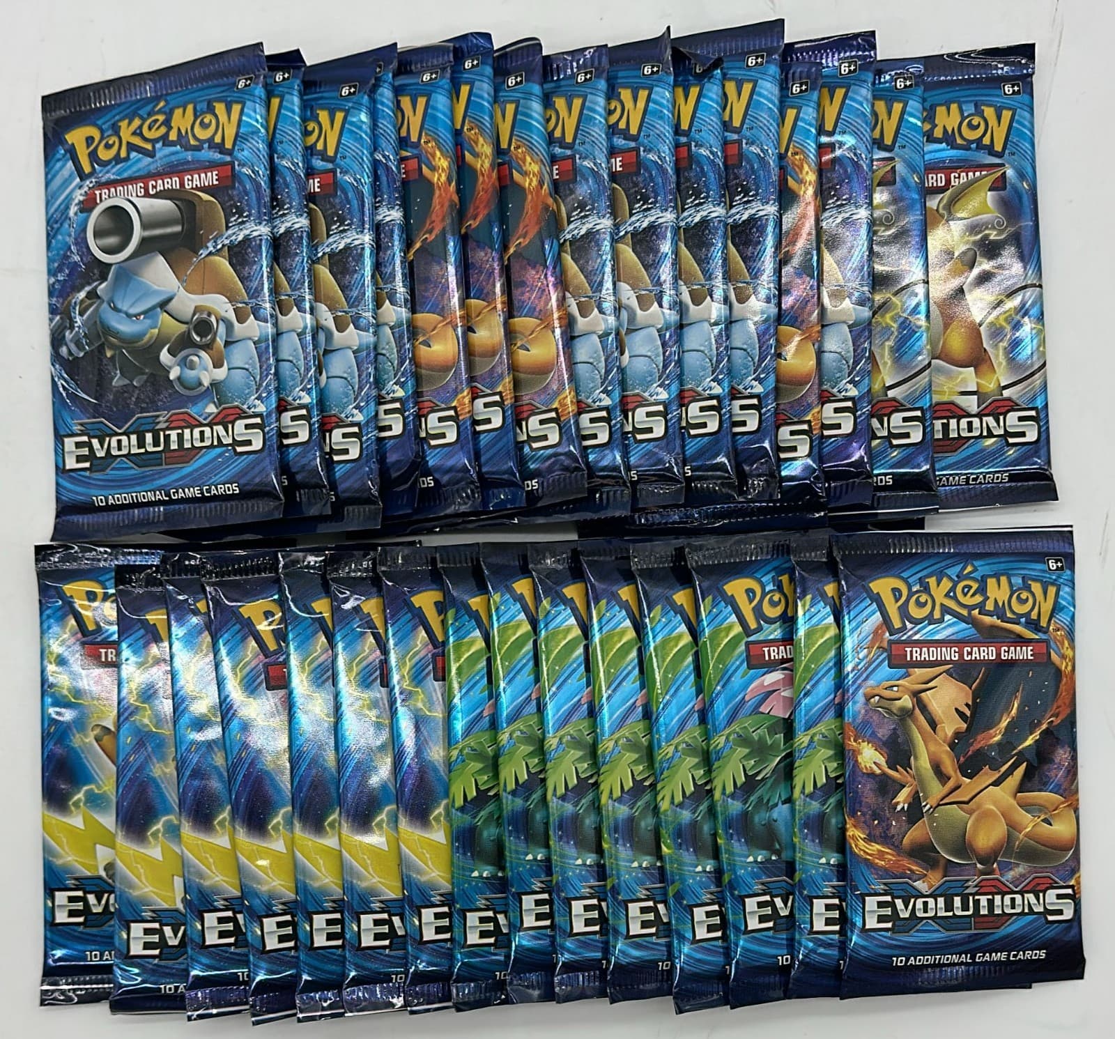 Lot of (30) Pokemon TCG XY Evolutions Booster Packs SEALED