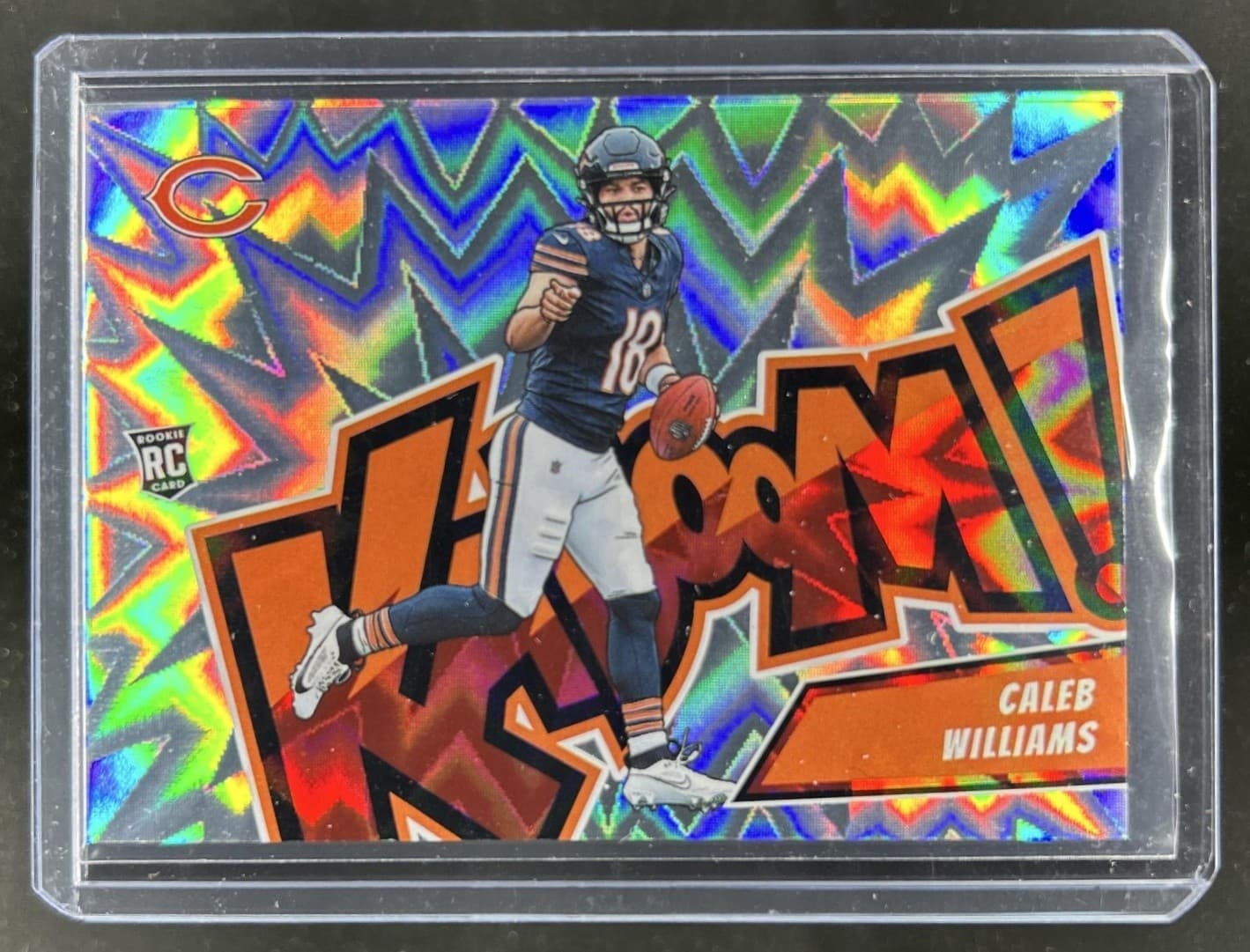 2024 Panini Absolute Caleb Williams Kaboom Horizontal RC Rookie SSP #16 Bears