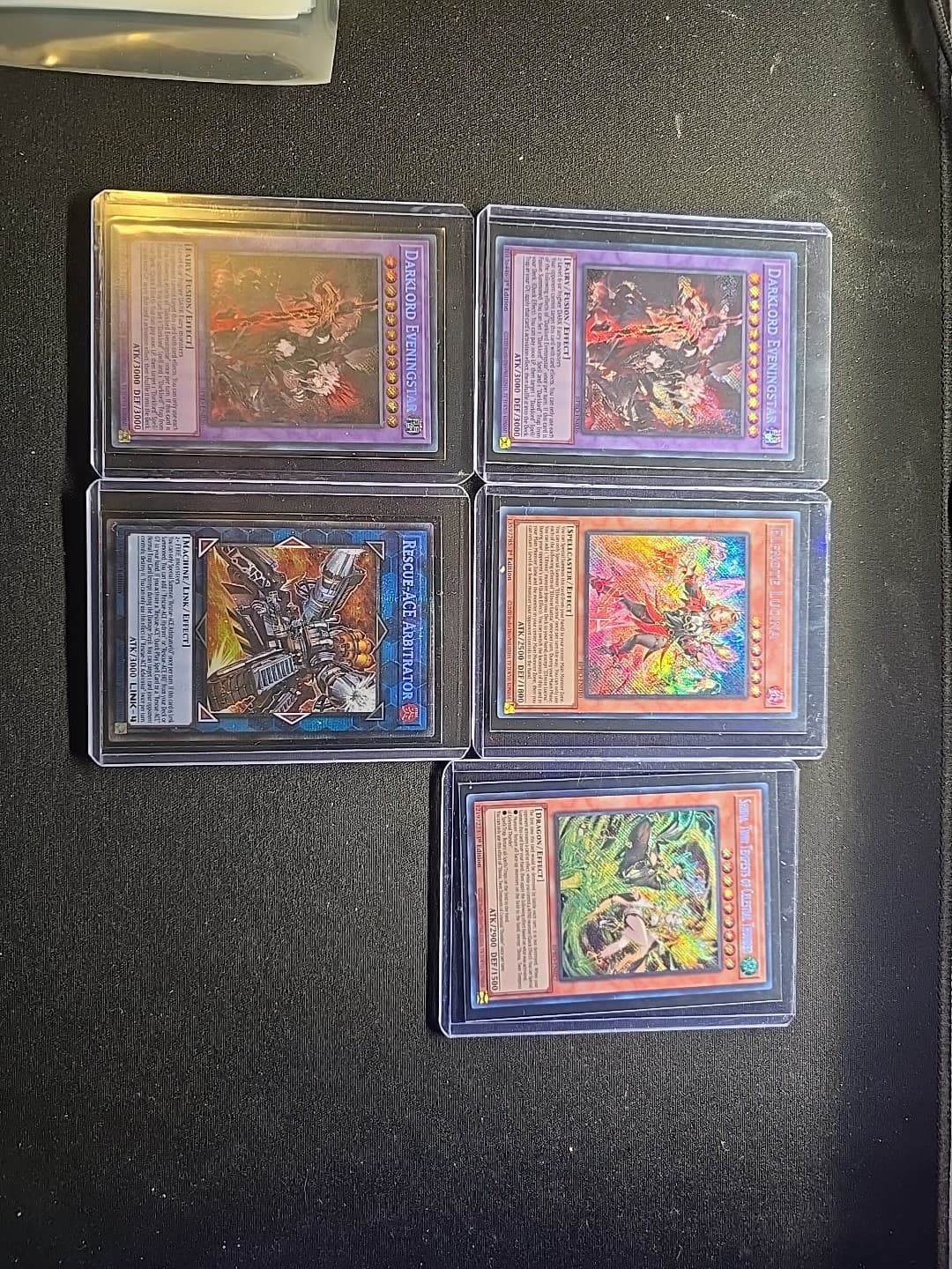 Yugioh Burst Protocol Secret Rare Lot - BPRO EN 036/010/027/051