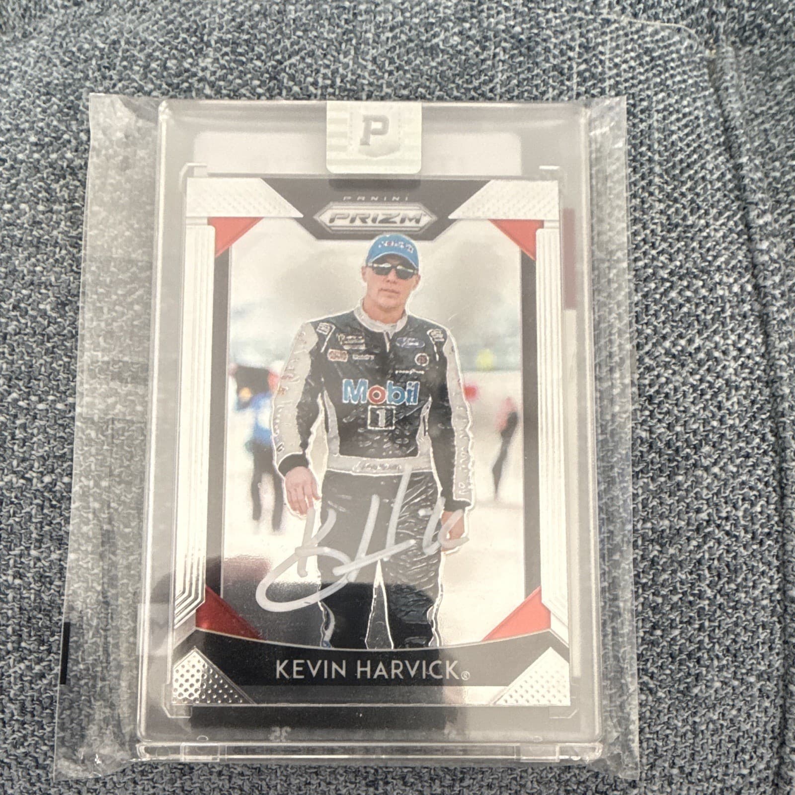 Panini Prizm NASCAR Autographed Auto Kevin Harvick Stewart-Haas Racing