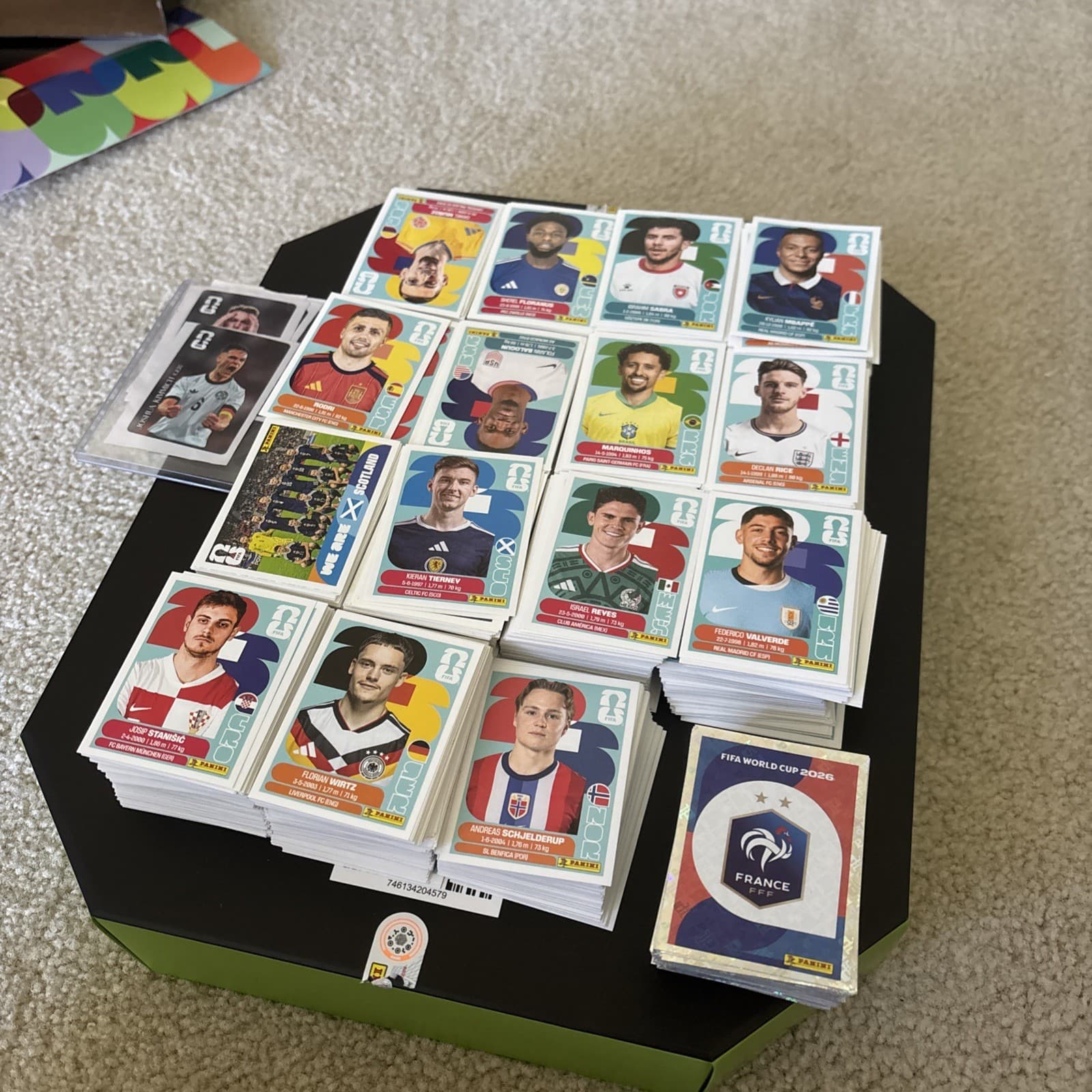 2026 Panini World Cup Sticker Lot 1500+ Stickers Huge Collection