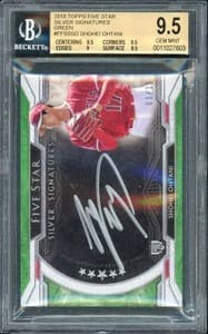 Card listing from dacardworld