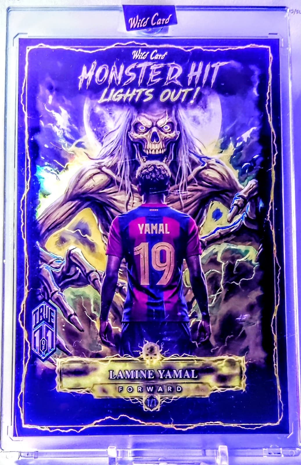 2026 Wild Card Monster Hit Lights Out - Lamine Yamal - True 1/1