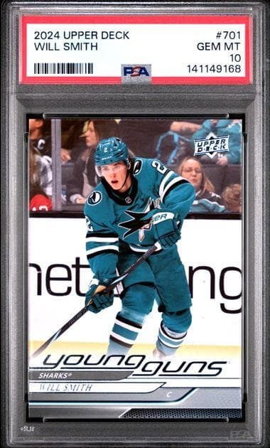 2024-25 Upper Deck Extended Will Smith Young Guns #701 PSA 10