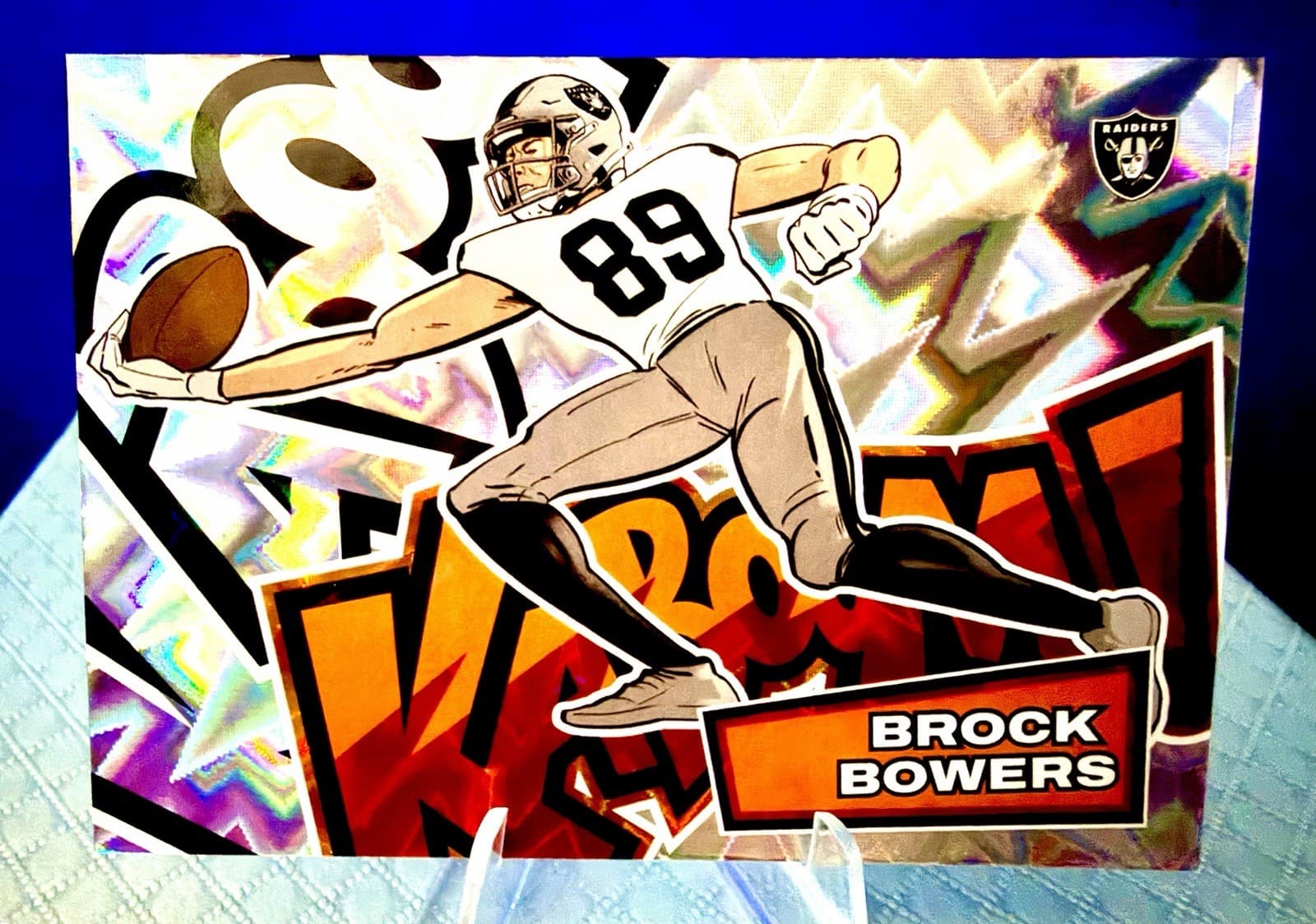 2025 Panini Absolute - Kaboom! Horizontal Brock Bowers #8