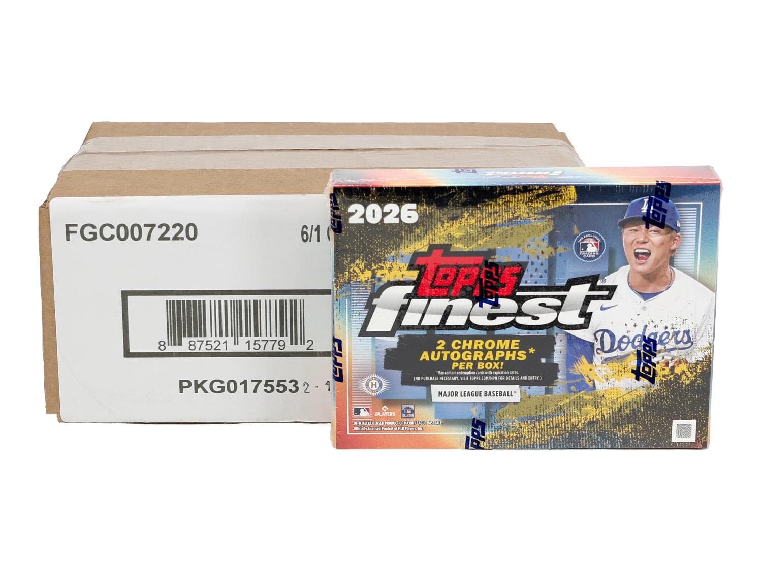 2026 Topps Finest Baseball Delight 6-Box Case