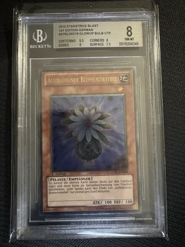 Yu-Gi-Oh 2010 STARSTRIKE BLAST 1ST EDITION GERMAN #STBLDE018 GLOWUP BULB UTR