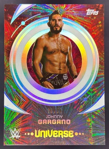 2025 Topps Wrestling Universe WWE Johnny Gargano Blast /50 #70