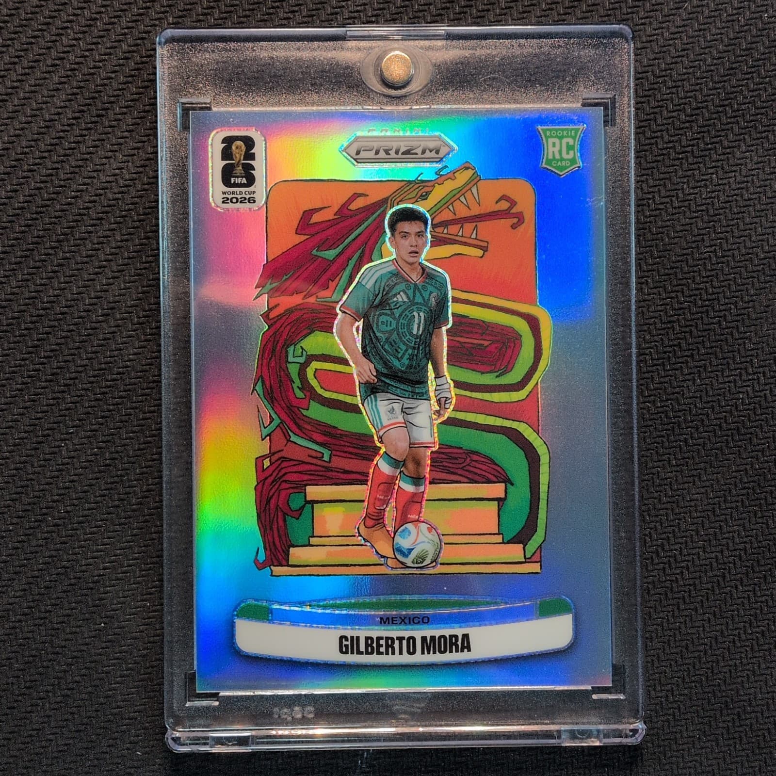 2026 Panini Prizm FIFA World Cup Gilberto Mora #11 National Landmarks SSP (RC)