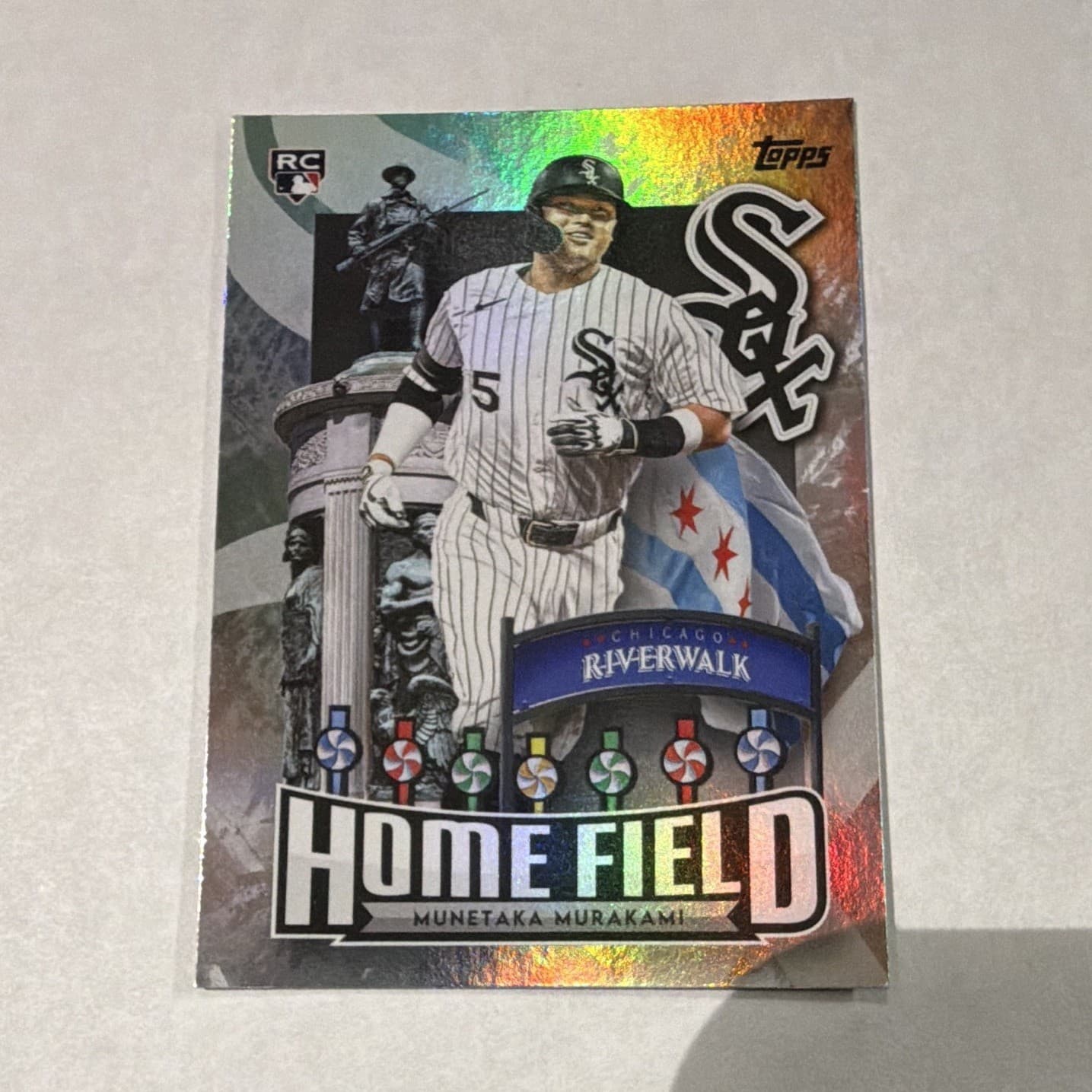 2026 Topps Home Field Rookie Insert Munetaka Murakami White Sox HA-39