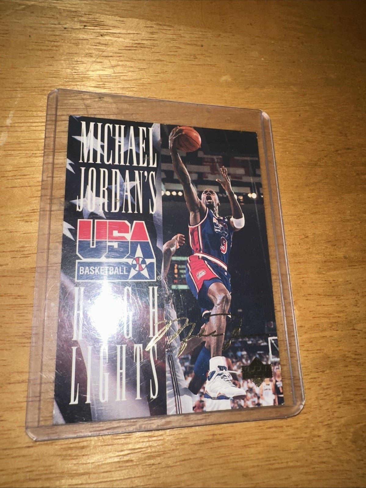 1994 Upper Deck USA Basketball - Michael Jordan's Highlights Michael Jordan #JH2