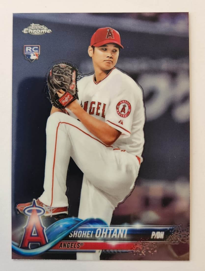 2018 Topps Chrome Shohei Ohtani Rookie (RC) #150