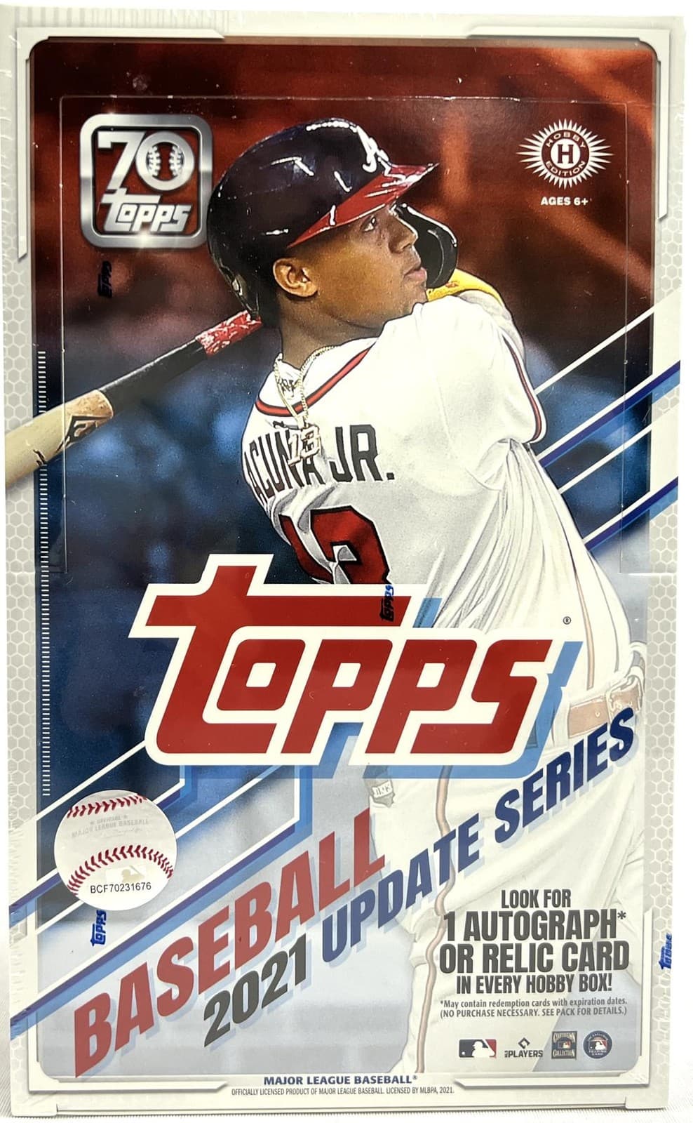 2021 TOPPS UPDATE SERIES BASEBALL HOBBY BOX