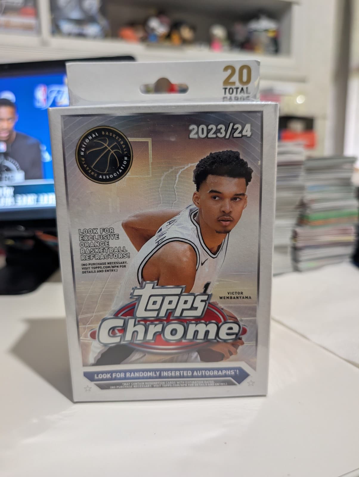 2023-24 NBA Topps Chrome Basketball Hanger box