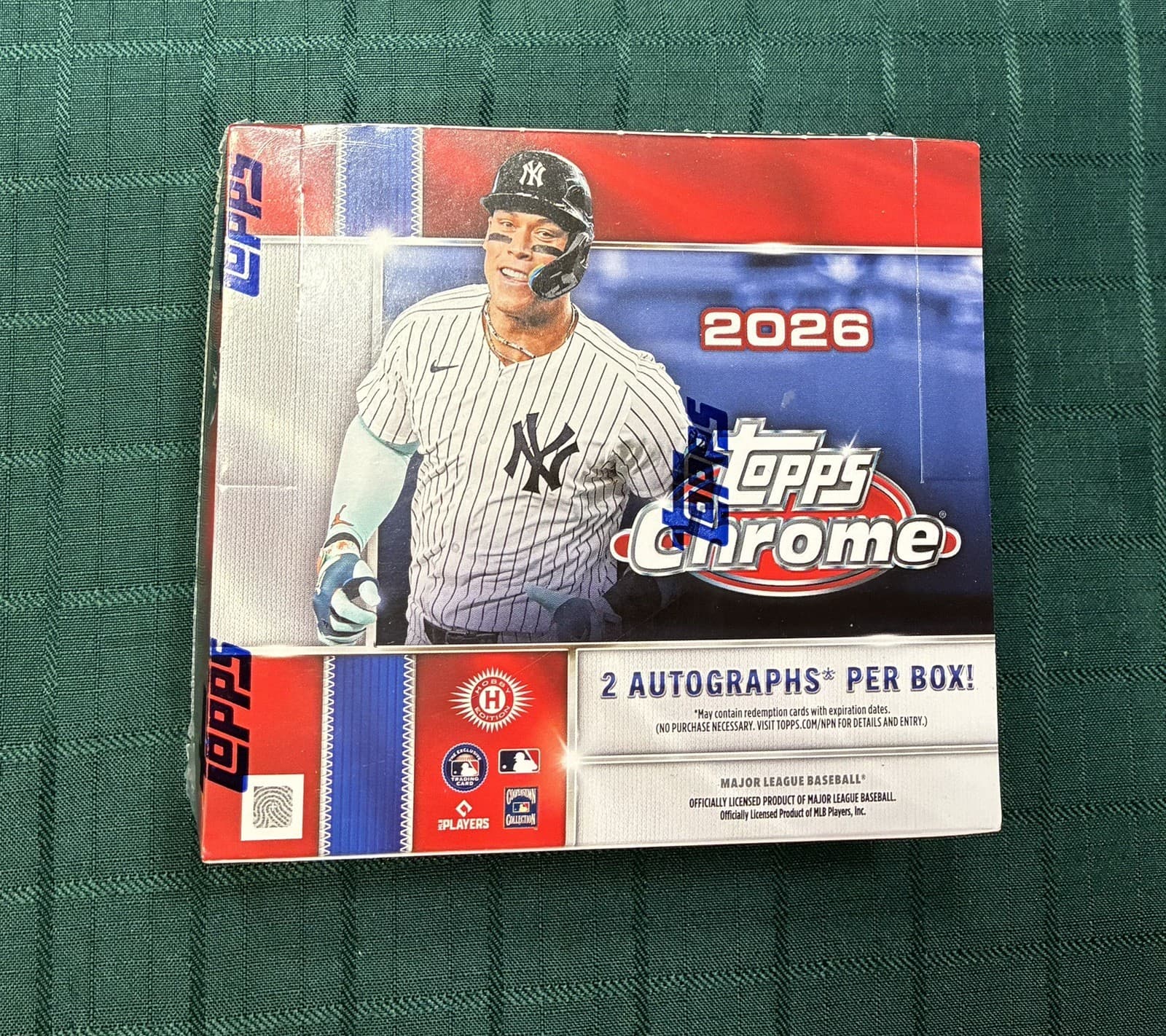 2026 Topps Chrome Baseball JUMBO Hobby Box⚾️Factory Sealed⚾️In Hand