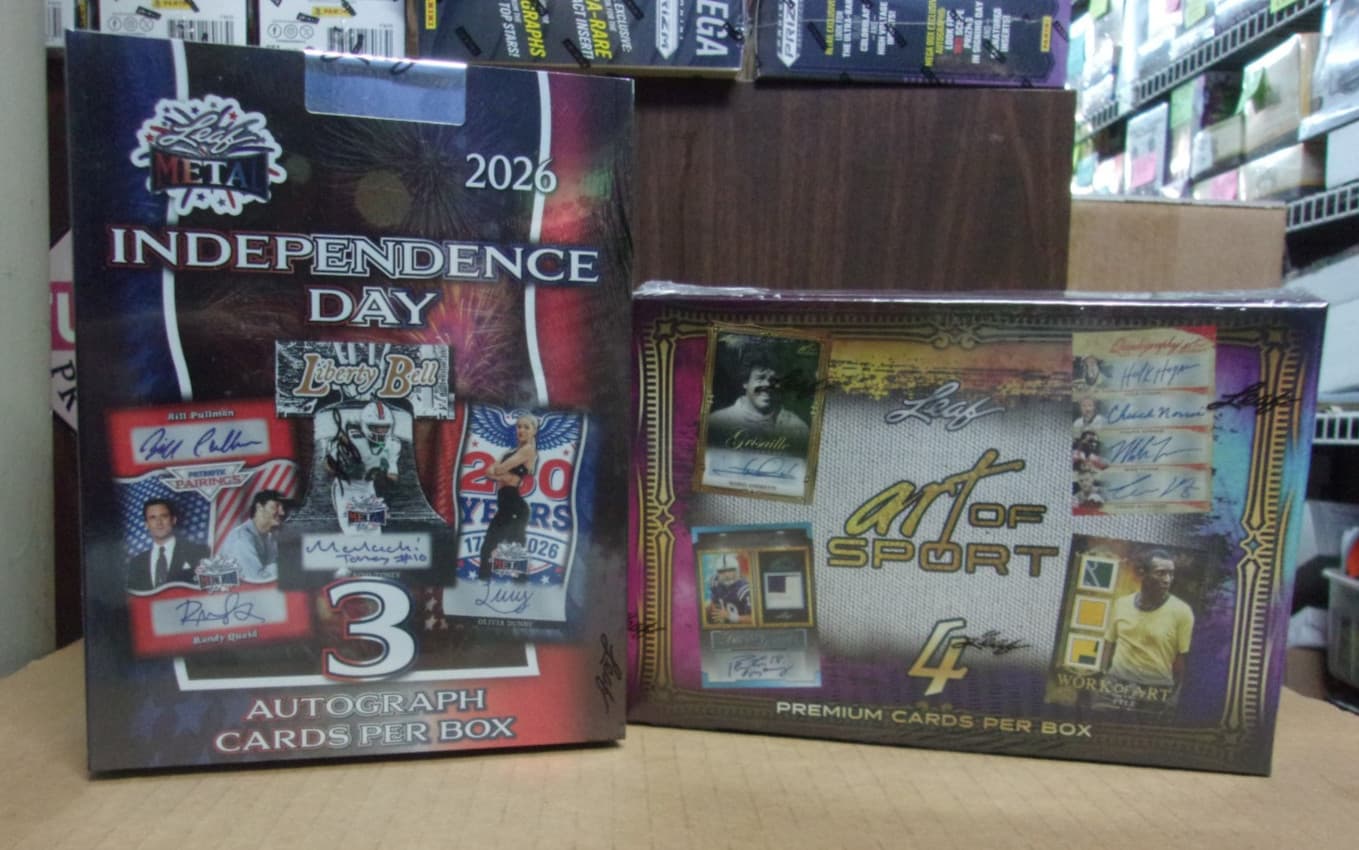 2026 Leaf Metal Independence Day + Art of Sport Hobby Box Lot