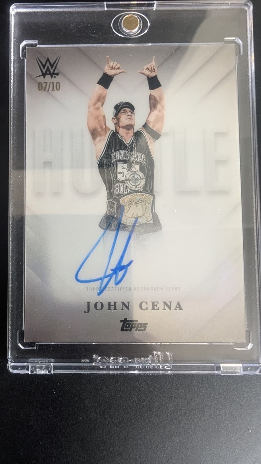 2025 Topps Chrome WWE x Cactus Jack John Cena Celebrating Auto #/10 #CCA-8