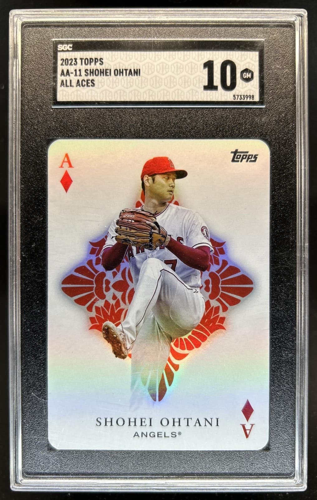 2023 Topps Shohei Ohtani All Aces #AA-11 Angels SGC 10