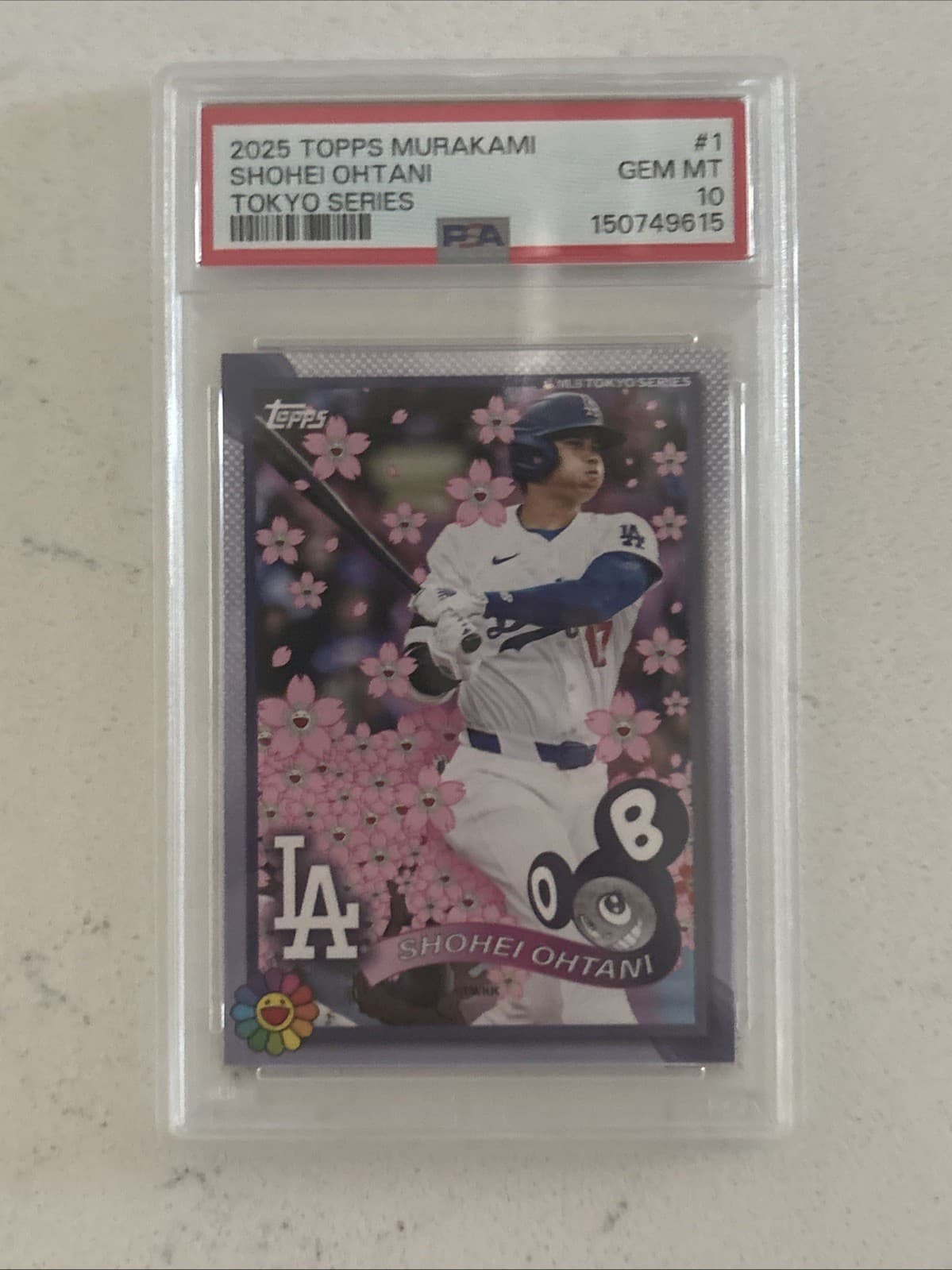 2025 Topps Tokyo Series - Takashi Murakami - Shohei Ohtani GEM MNT PSA 10