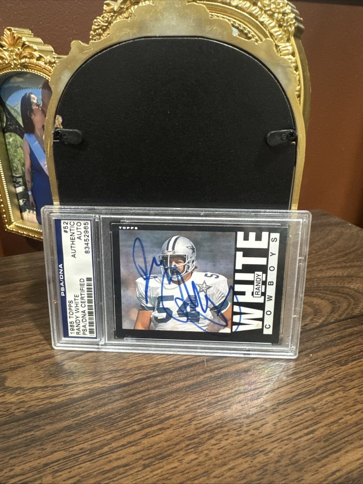 1985 TOPPS FOOTBALL PSA/DNA CERTIFIED AUTOGRAPH RANDY WHITE NO. 52 *COWBOYS*