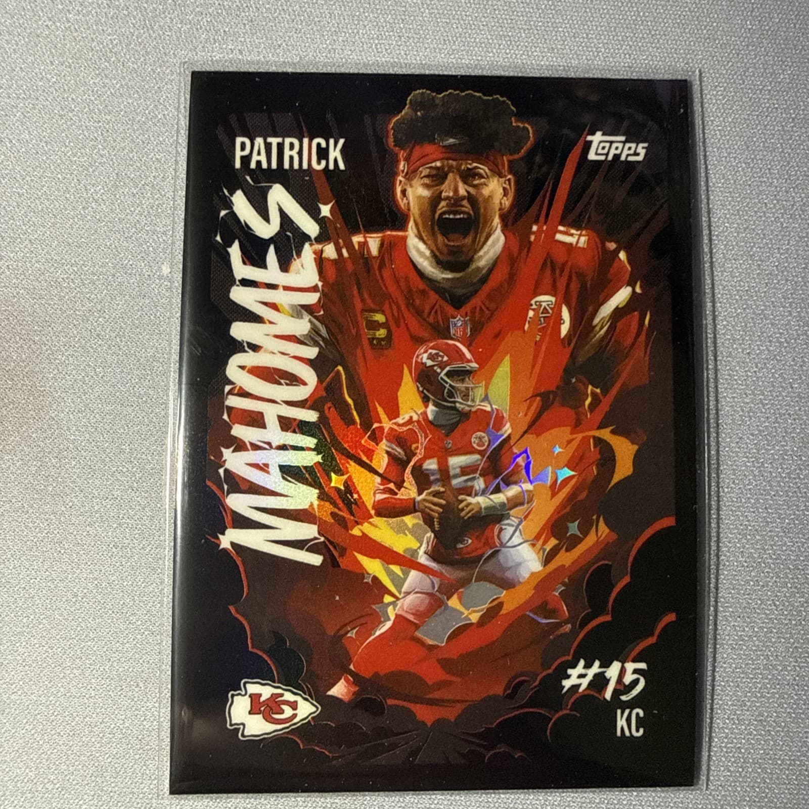 2025 Topps Chrome- Patrick Mahomes Ultra Violet UV-15 SSP CASE HIT 🔥 Chiefs