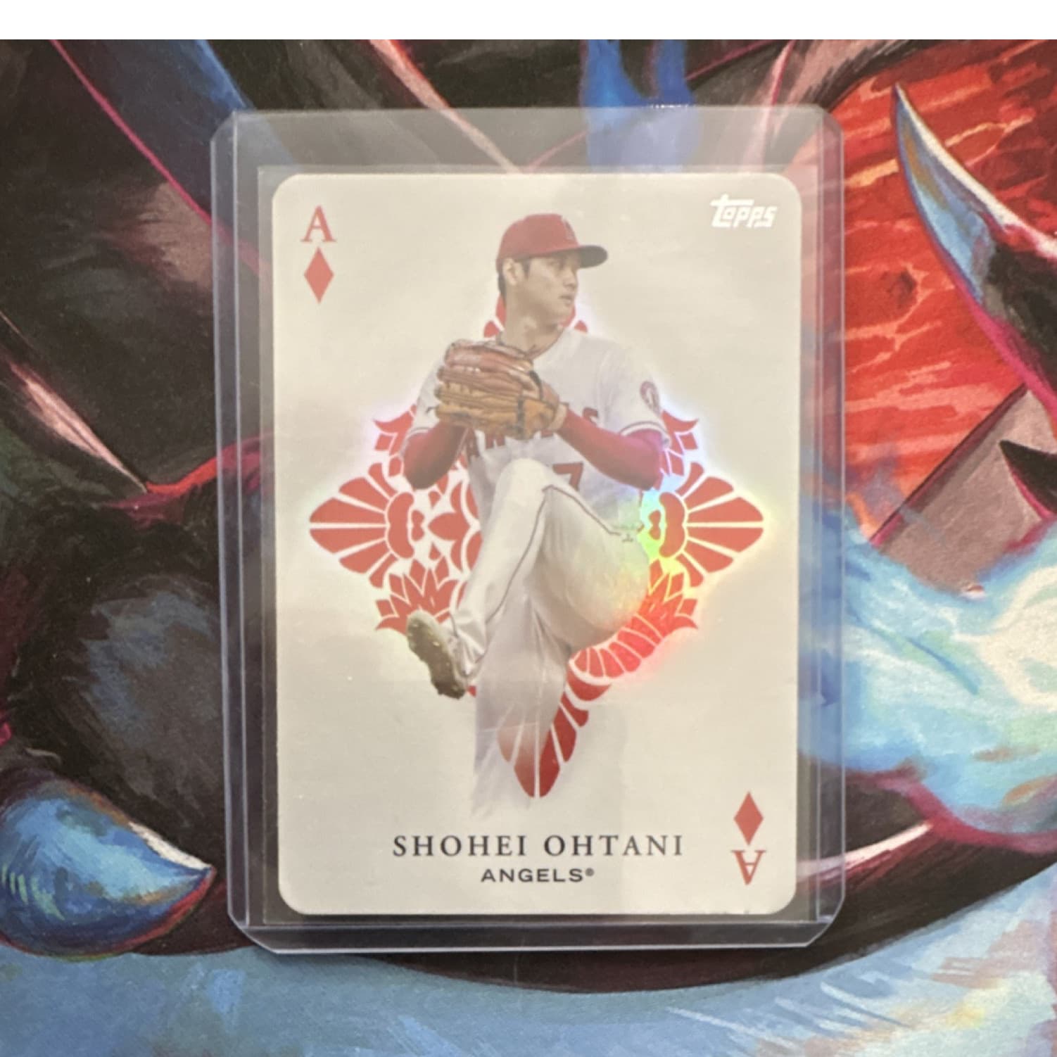 Topps 2023 Series 1 Shohei Ohtani All Aces AA-11 Angels MLB Insert Card