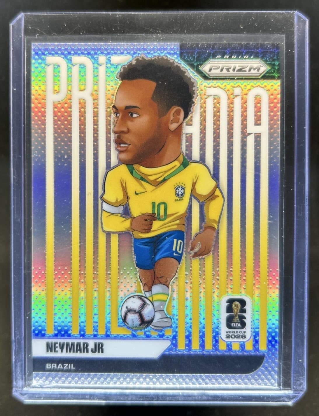 2026 Panini Prizm World Cup Neymar Jr Prizmania SSP #22 Brazil