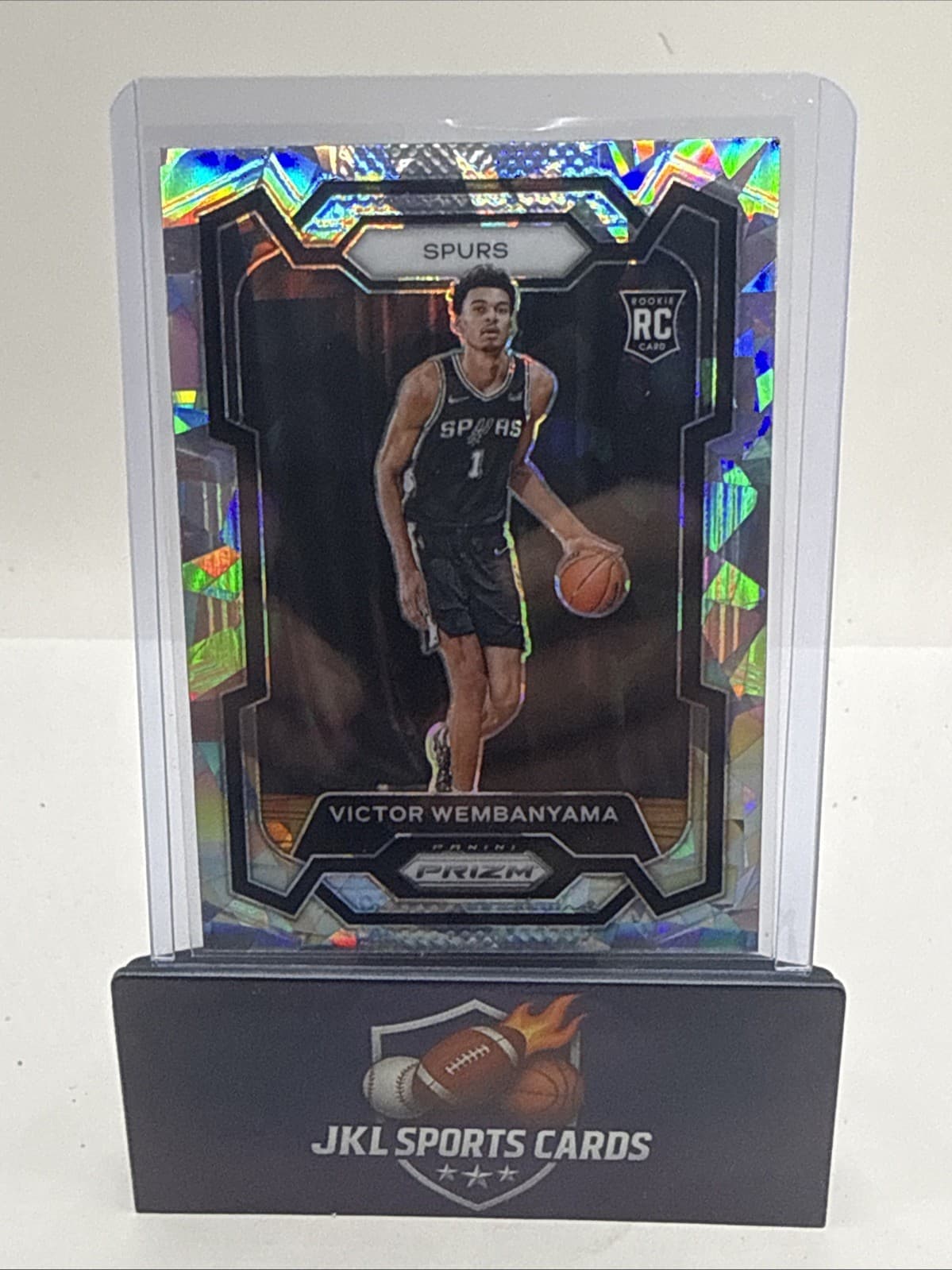 2023-24 Panini Prizm - Victor Wembanyama #136 Ice Prizm (RC)