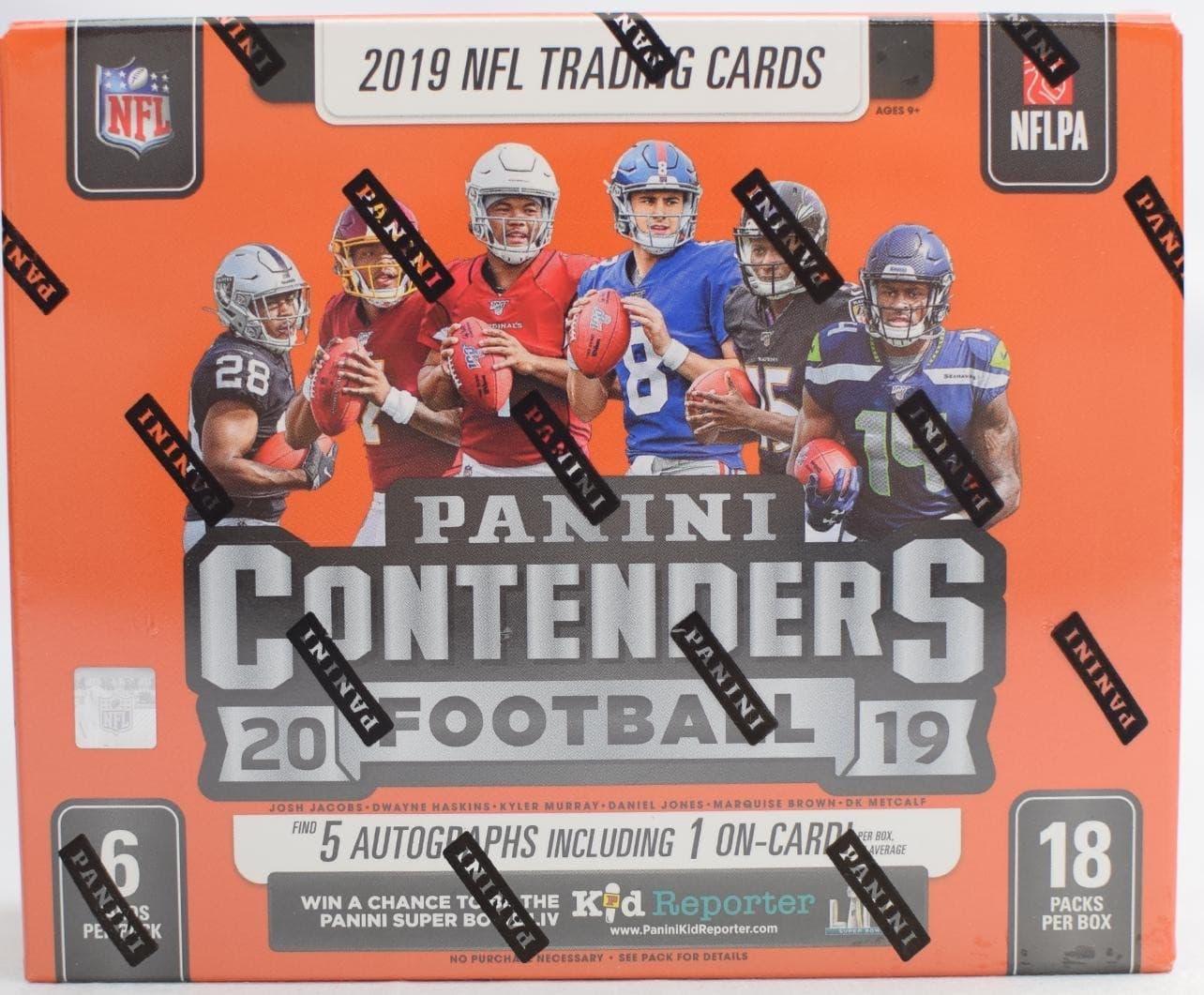 2019 PANINI CONTENDERS FOOTBALL HOBBY BOX