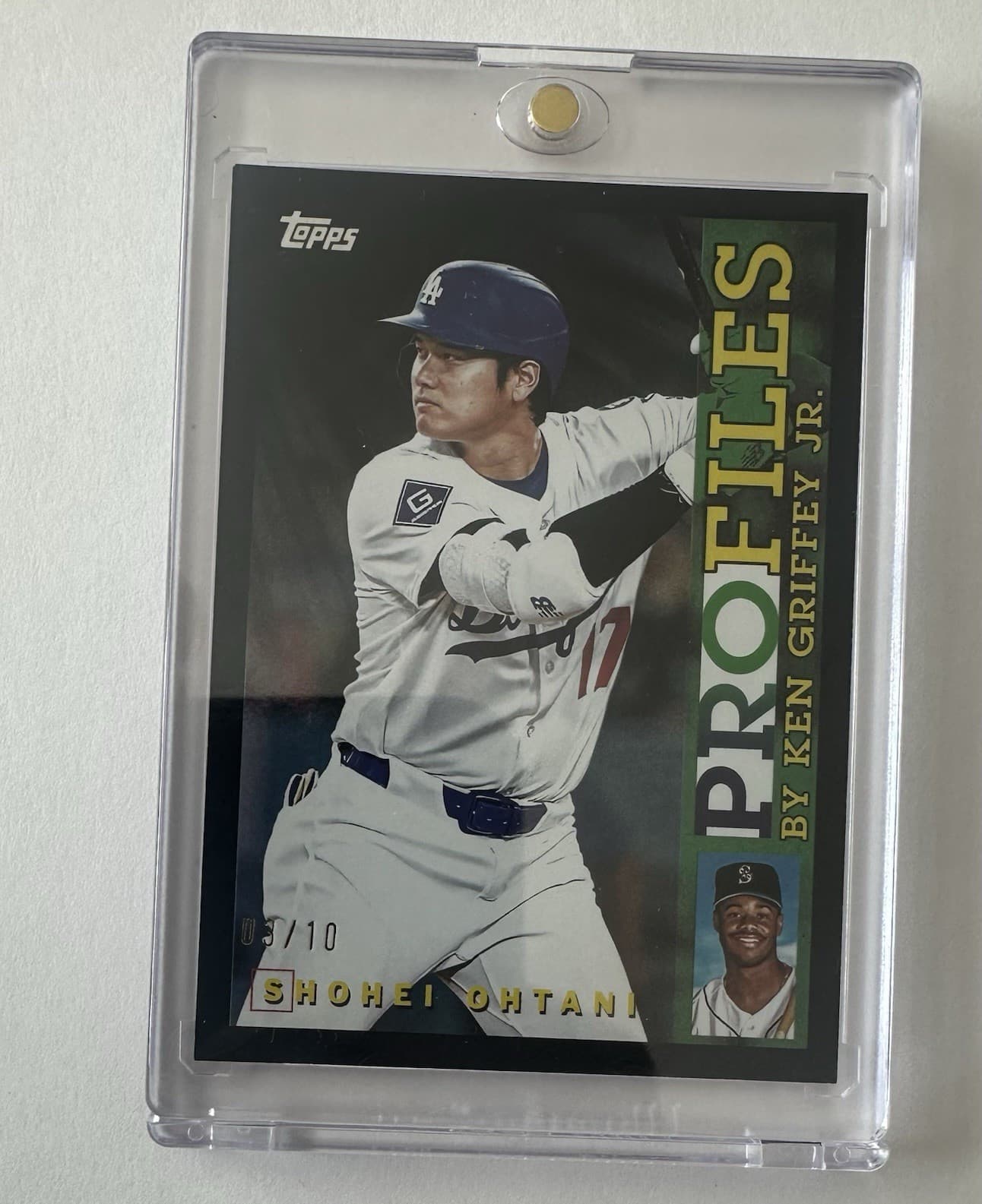 Topps 2026 Series 1 Topps Profiles Shohei Ohtani Dodgers#TP-1 [Black Foil] /10