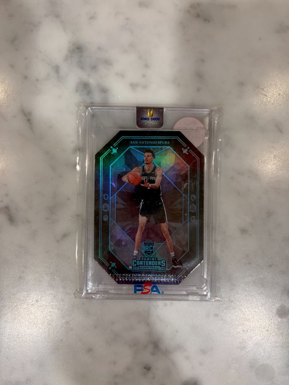 2023-24 Panini Contenders - Crown Jewels Victor Wembanyama #25 (RC) SSP Case Hit