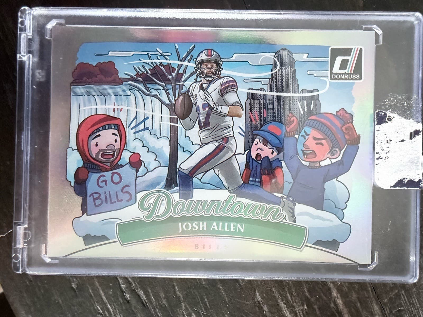 2025 Panini Donruss - Horizontal Downtown! Josh Allen #10 HOBBY EXCLUSIVE 🦬 