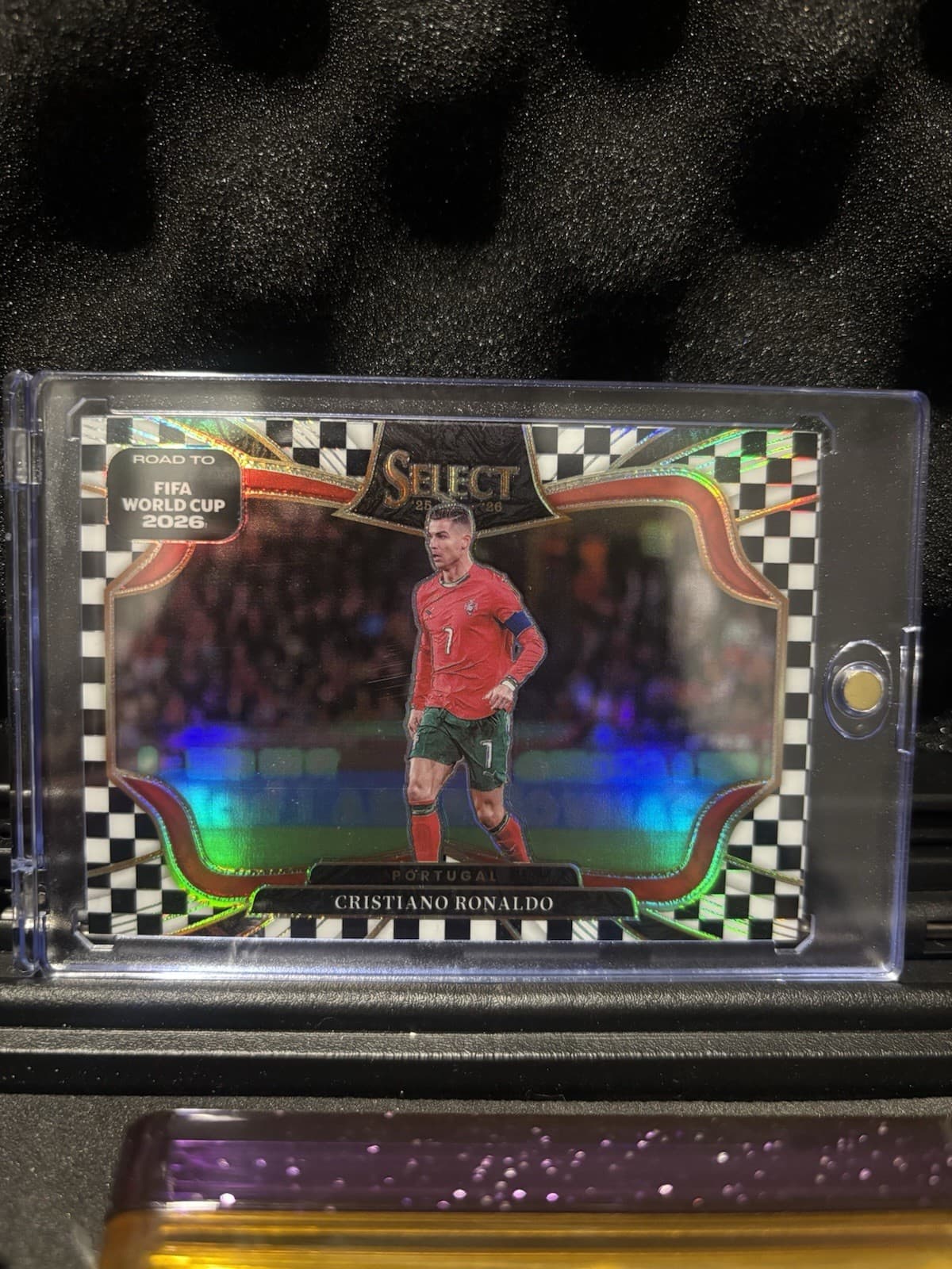 Panini 2025-26 Select Road to FIFA WC 2026 Cristiano Ronaldo case hit