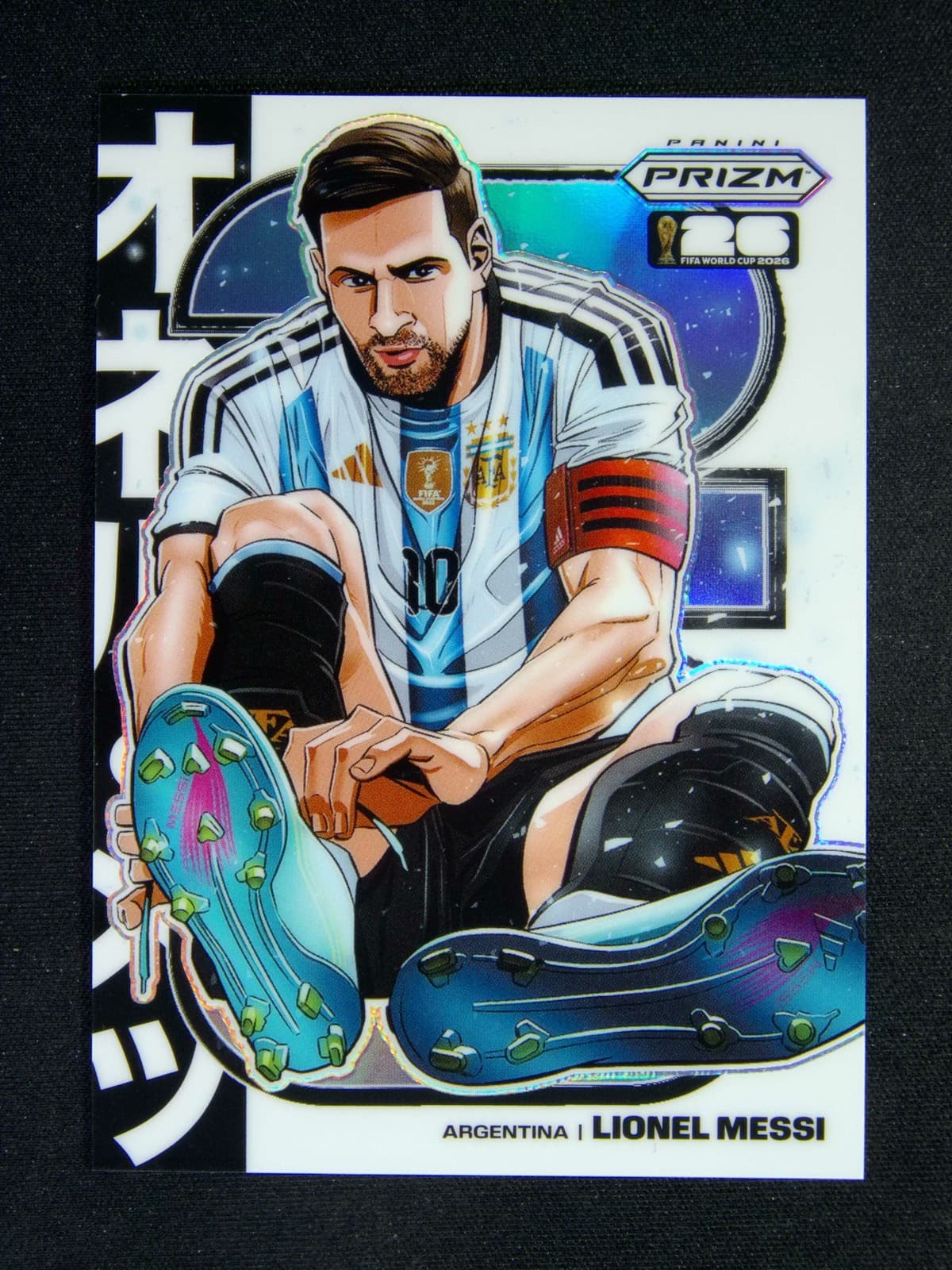 2026 Panini Prizm FIFA World Cup Lionel Messi #10 Manga Case Hit SSP
