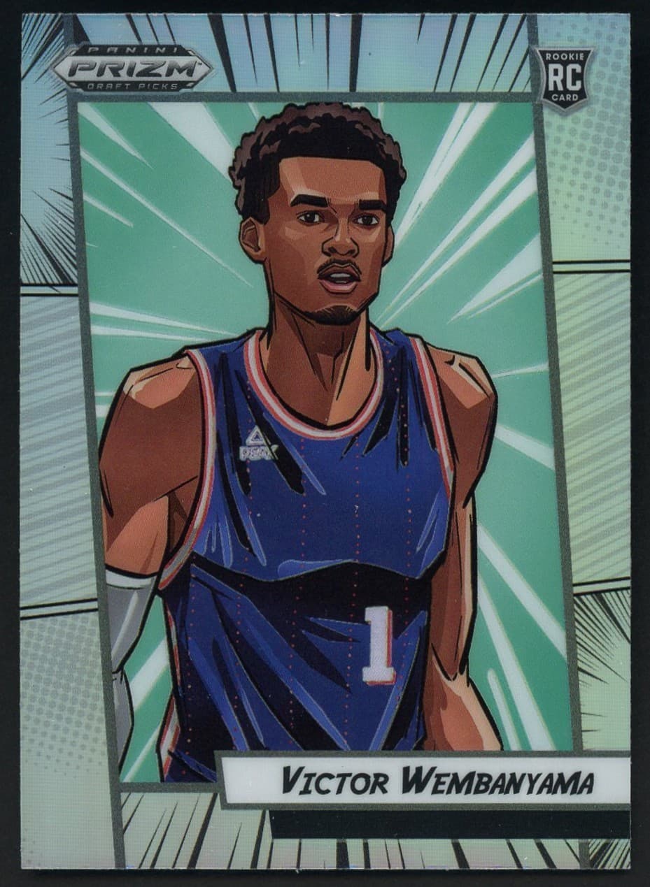 2023 Panini Prizm Draft Picks Manga #3 Victor Wembanyama RC Rookie SSP CASE HIT