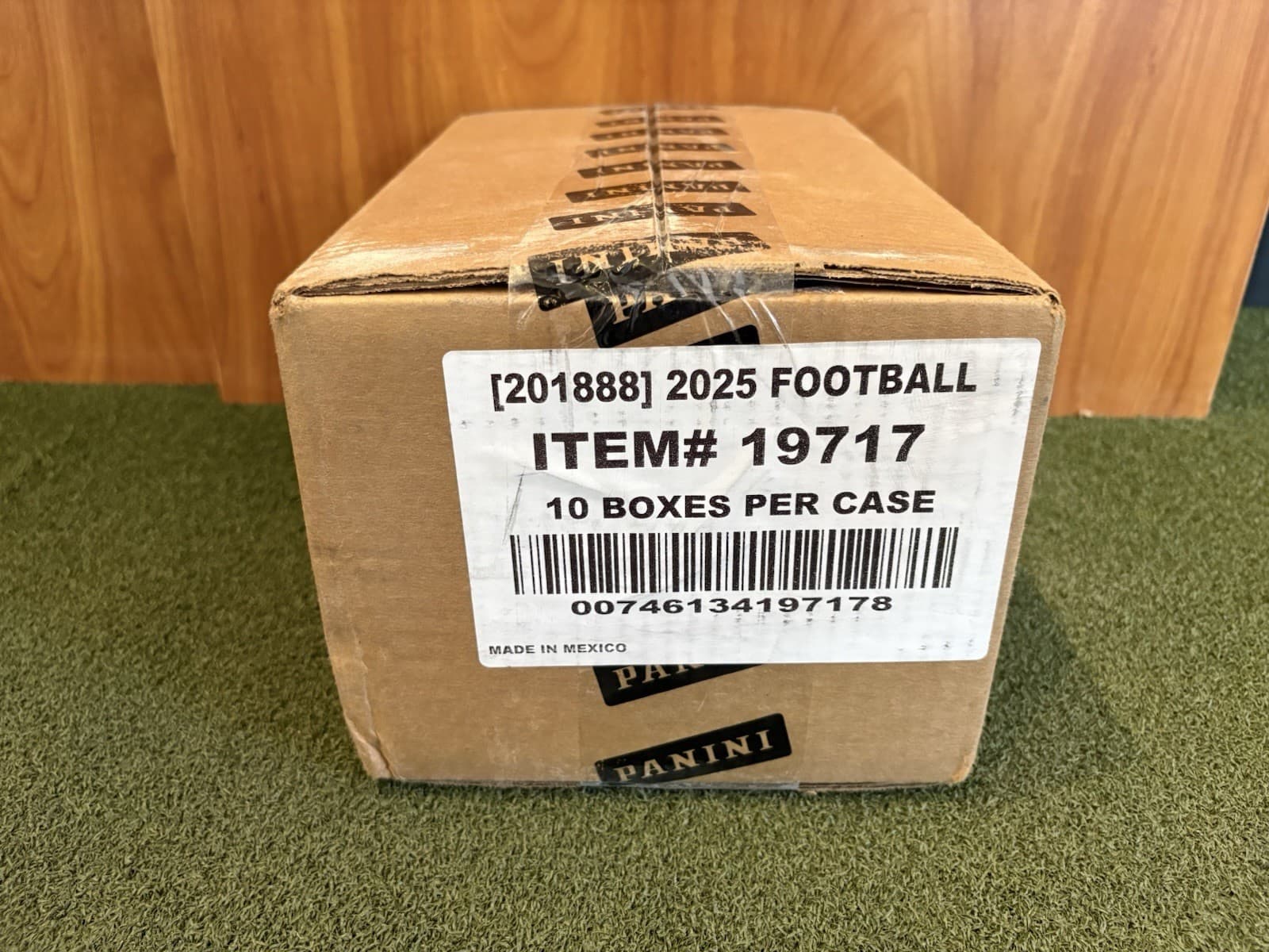 2025 Panini Silhouette Football Sealed Hobby Box Case