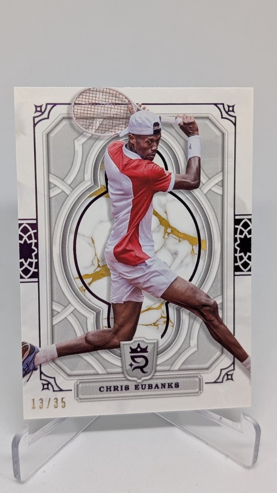 2024 Topps Royalty Tennis Chris Eubanks Purple /35 #70