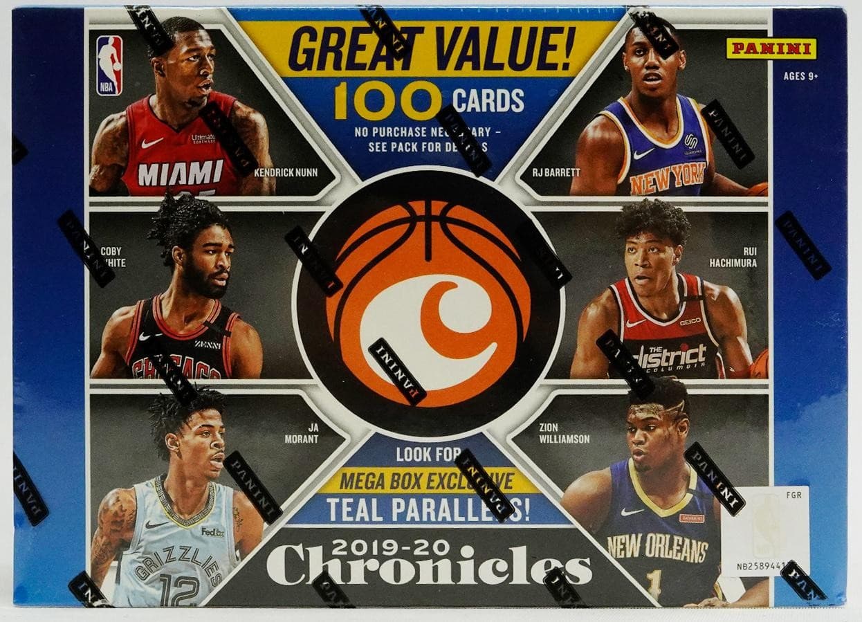 2019/20 PANINI CHRONICLES BASKETBALL MEGA BOX