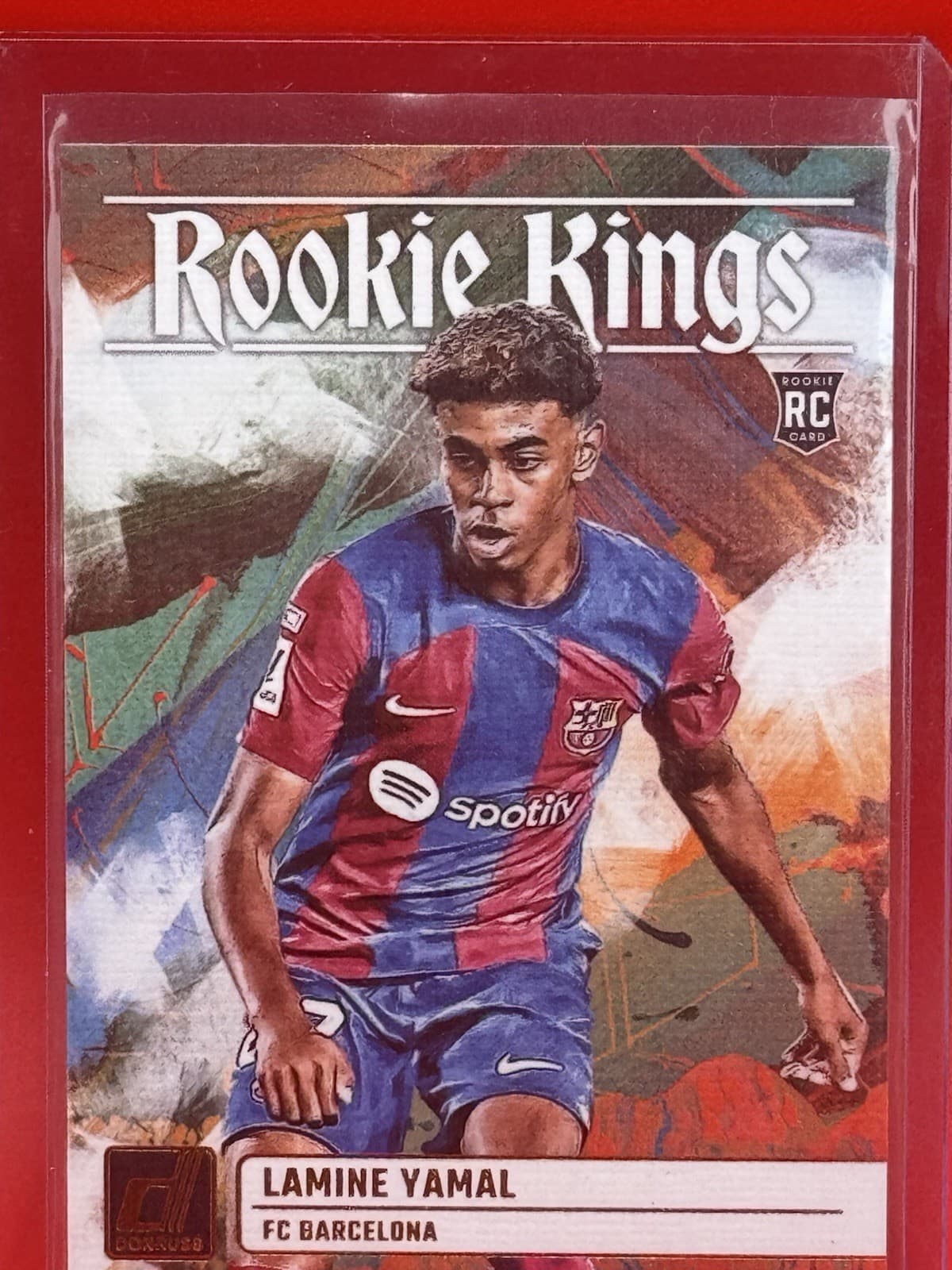 Panini Donruss Rookie Kings Lamine Yamal FC Barcelona #2 Soccer Card