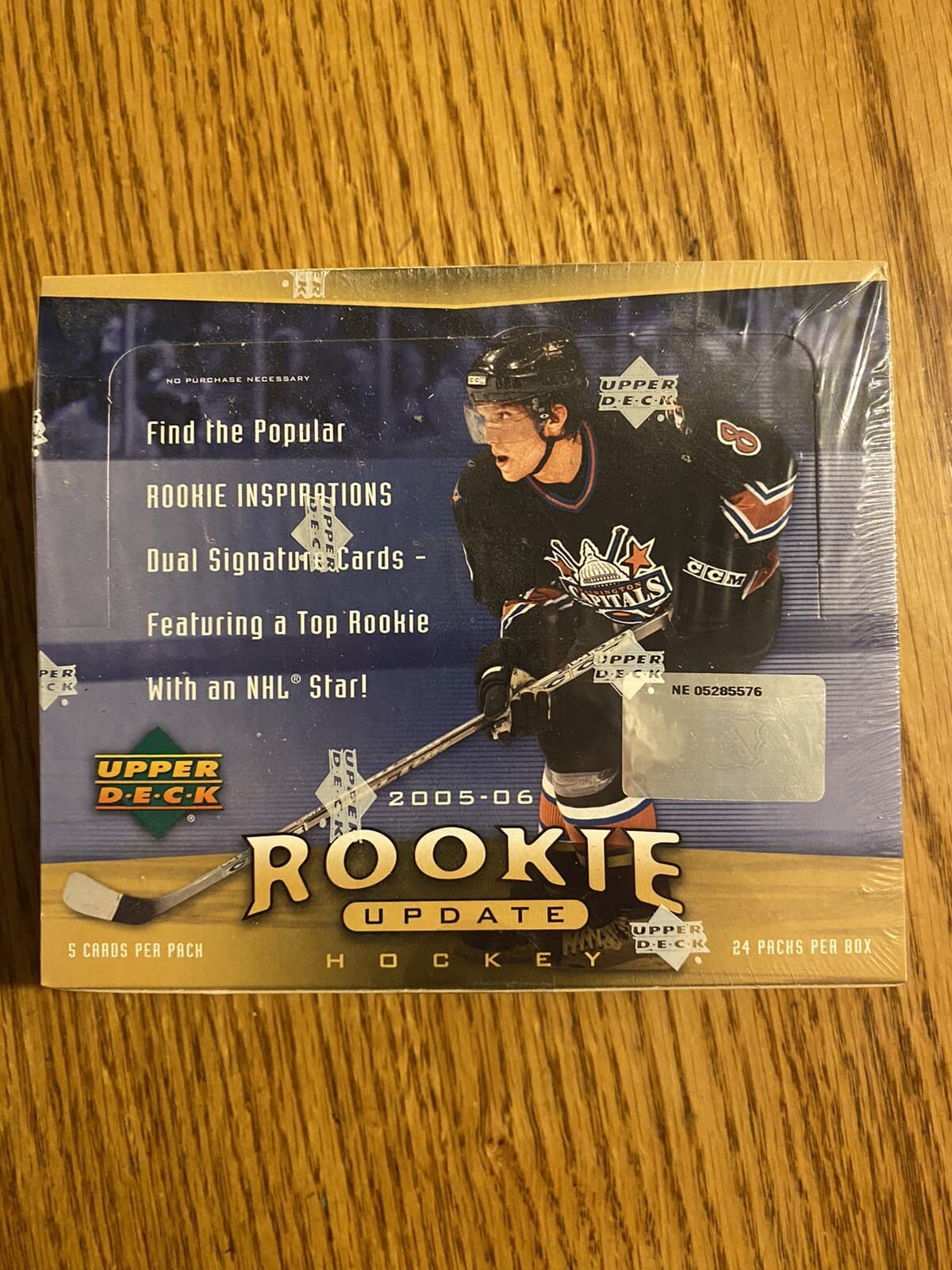 2005-2006 Upper Deck Rookie Update Look for Ovechkin,Crosby Authograph unopened