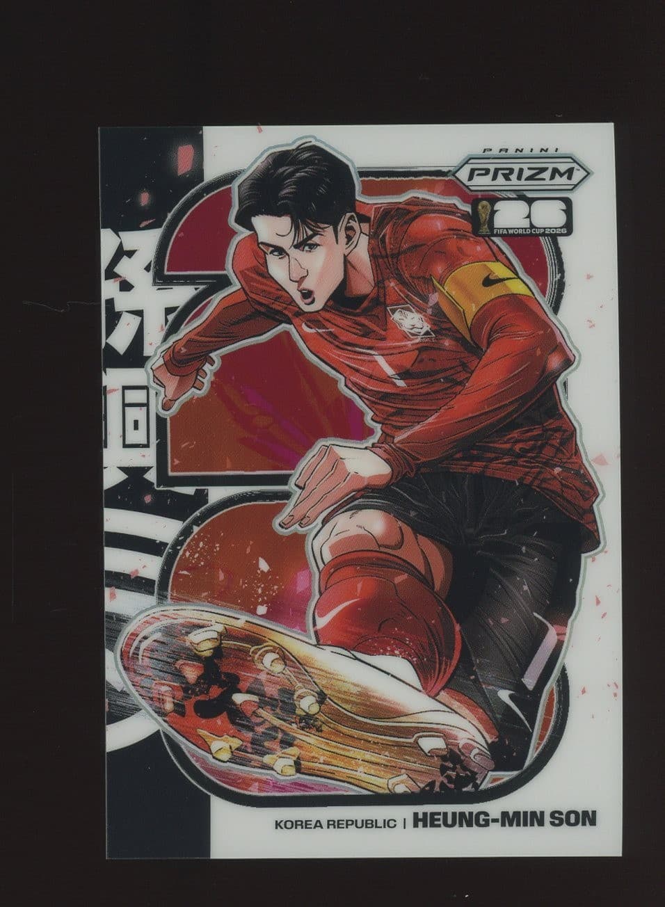 2026 Panini Prizm FIFA World Cup Soccer Manga #22 Heung-Min Son SSP CASE HIT