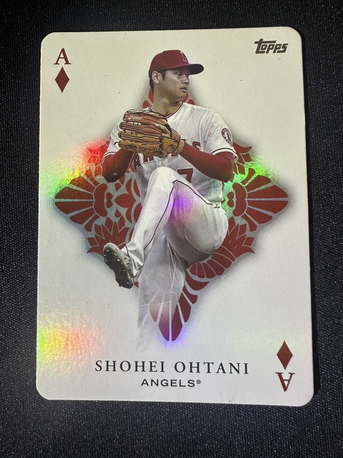 Topps 2023 Series 1 Shohei Ohtani Angels Purple All Aces Insert #AA-11