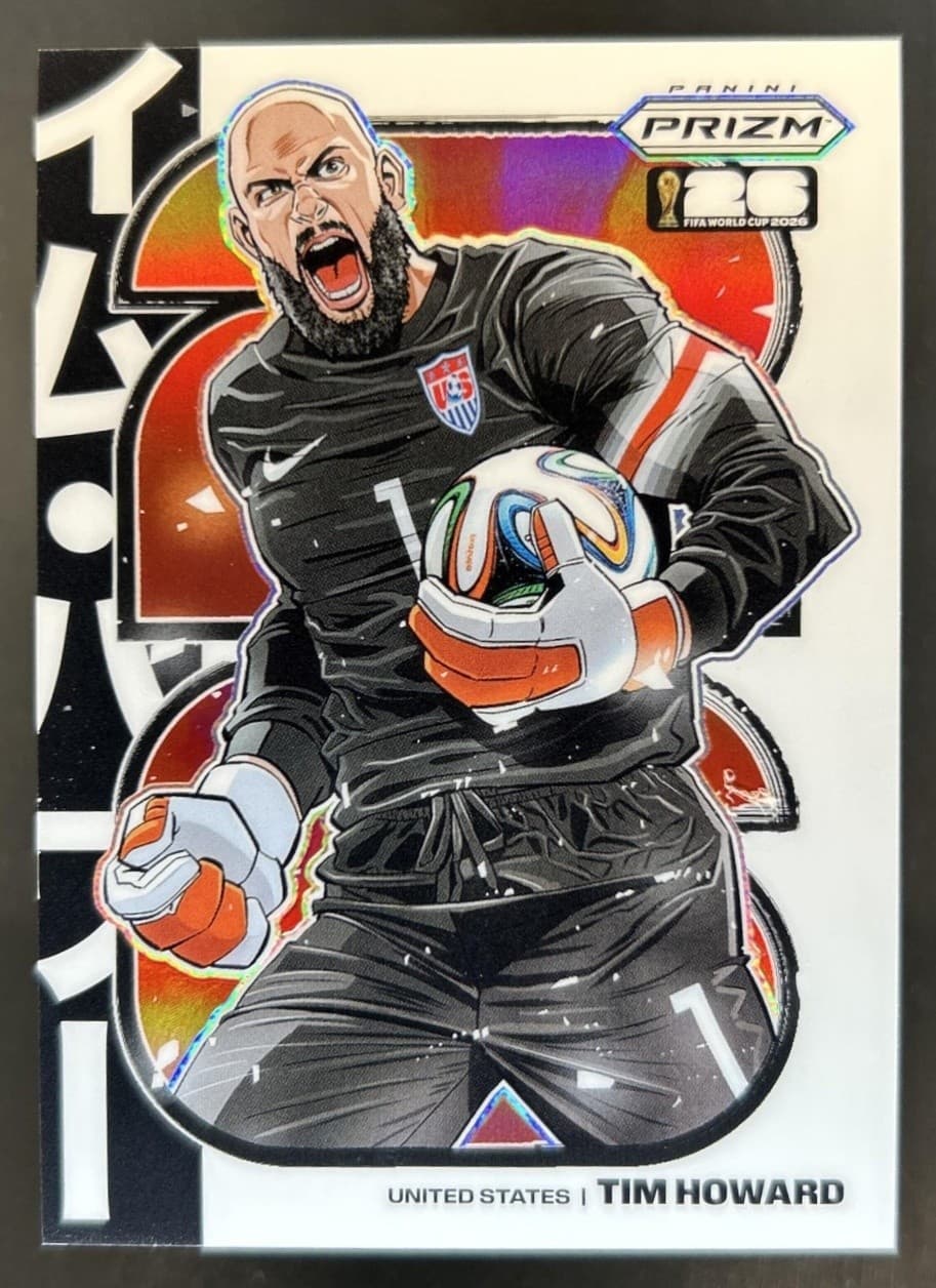 2026 Panini Prizm World Cup Tim Howard Manga SSP #23 USMNT
