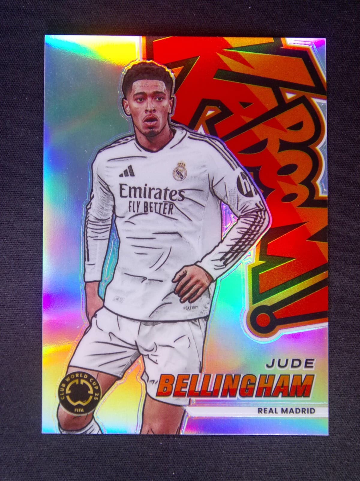 2025-26 Panini Prizm FIFA Club World Cup Jude Bellingham #19 Manga Case Hit SSP