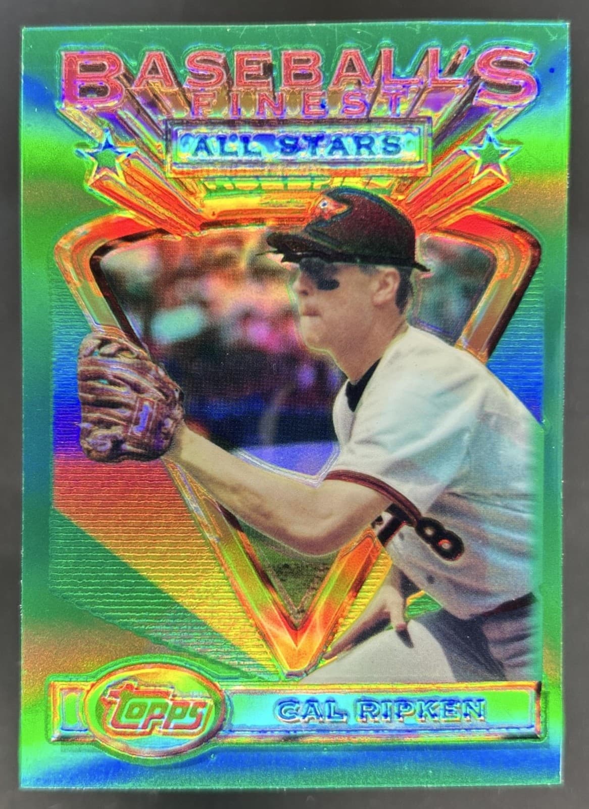 1993 Topps Finest Cal Ripken Refractor #96 Orioles
