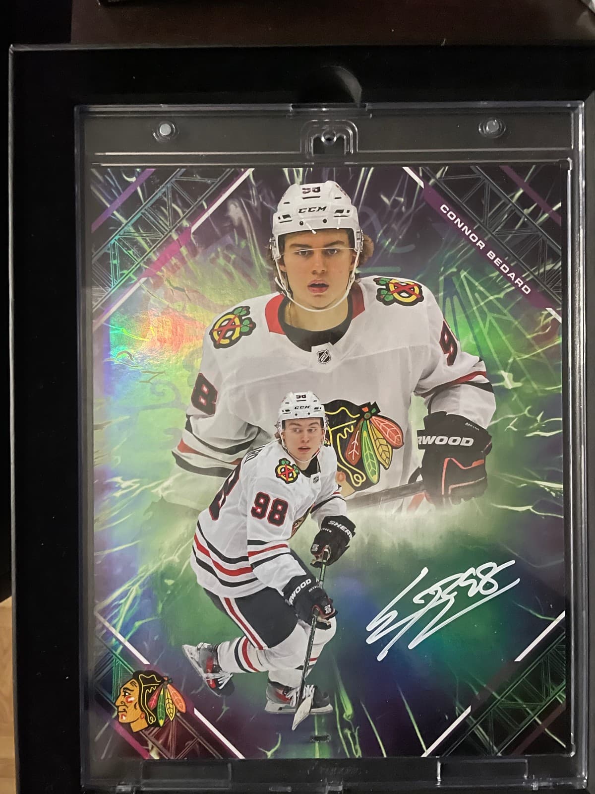 2025-26 Fanatics Under Wraps Emanate Connor Bedard AUTO 1/1 ONE OF ONE SSP