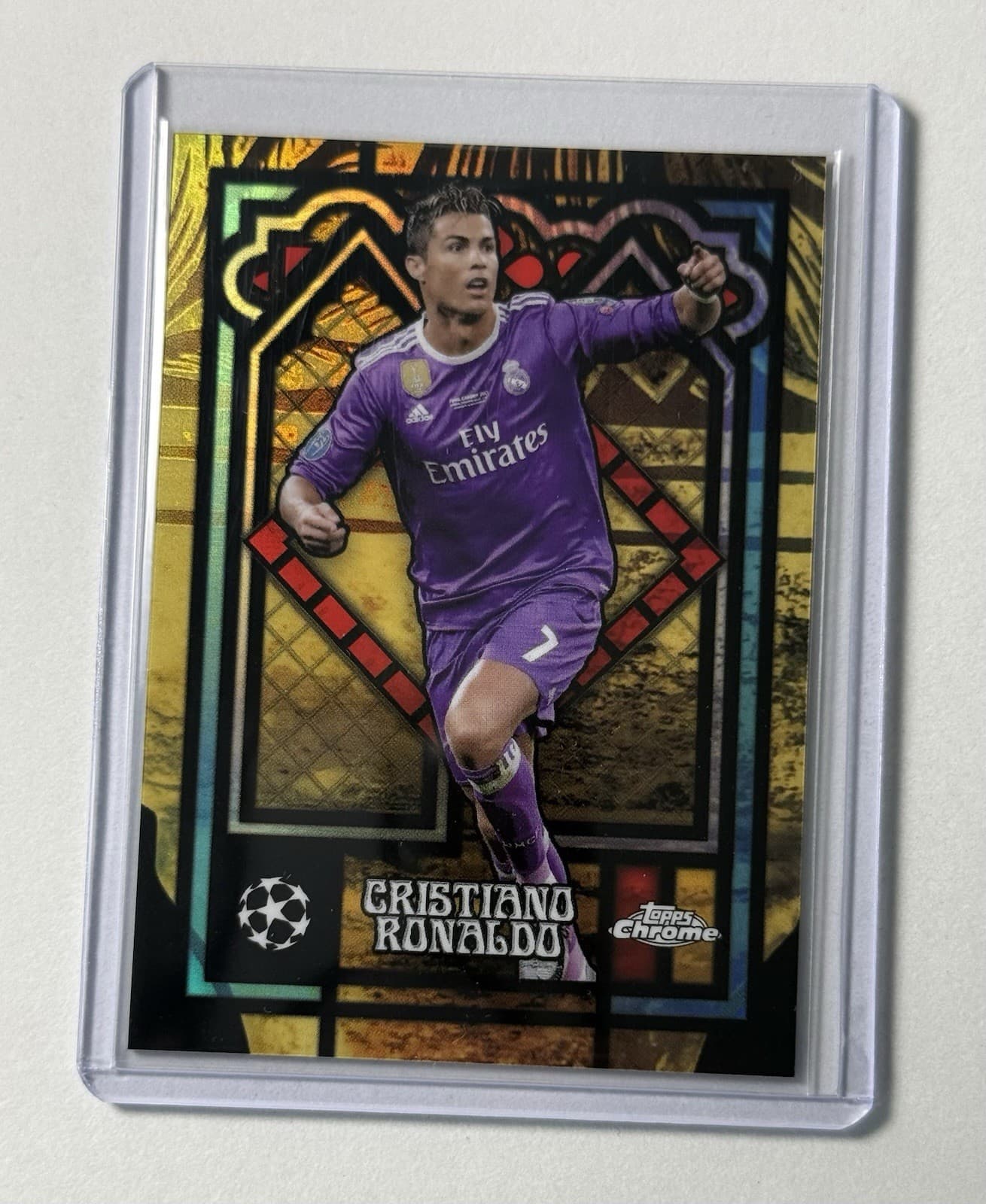 2023-24 Topps Chrome UEFA Cristiano Ronaldo The Grail SP #5