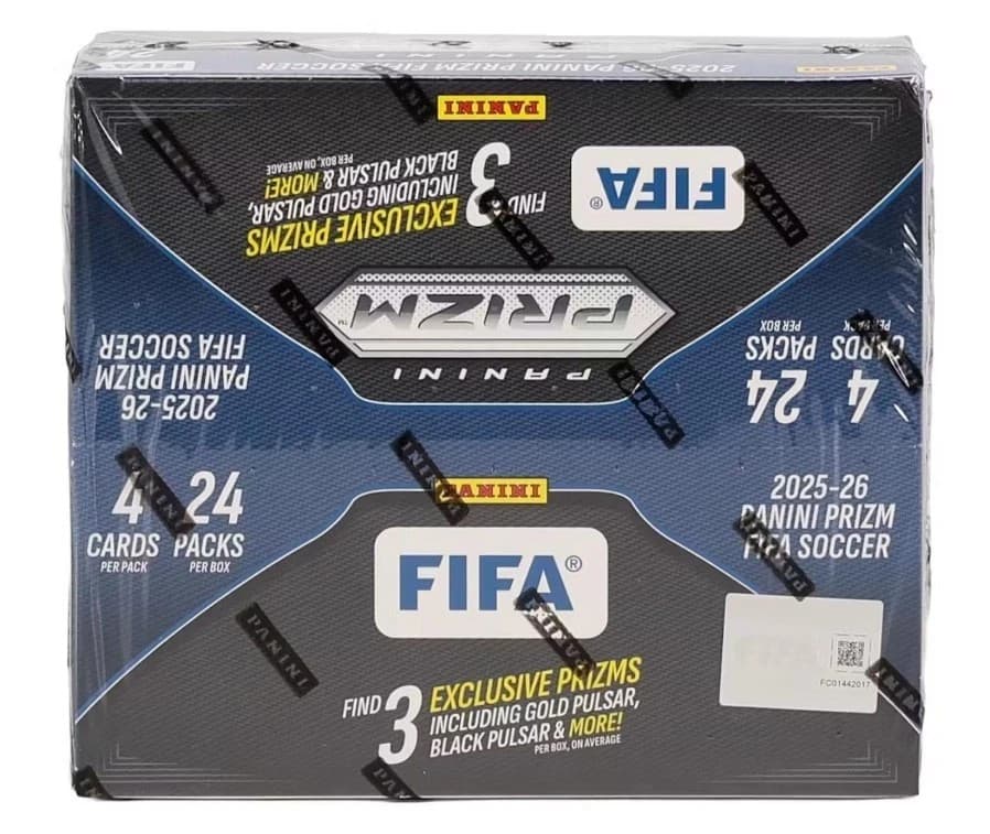 2025-26 Panini Prizm FIFA Soccer  Factory Sealed Retail Box 1 Day Sale 